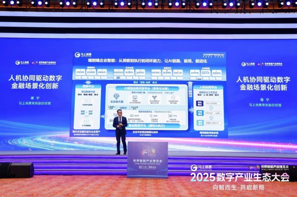 配资平台代理 直击智博会|马上消费蒋宁：人机协同为企业带来决定性机遇
